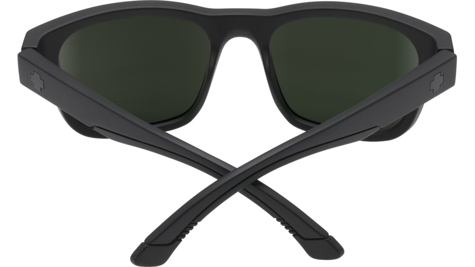 Spy Optic Hunt Sunglasses, Matte Black Frame, Happy Gray Green Polar Lens, Polarized, 673469374864
