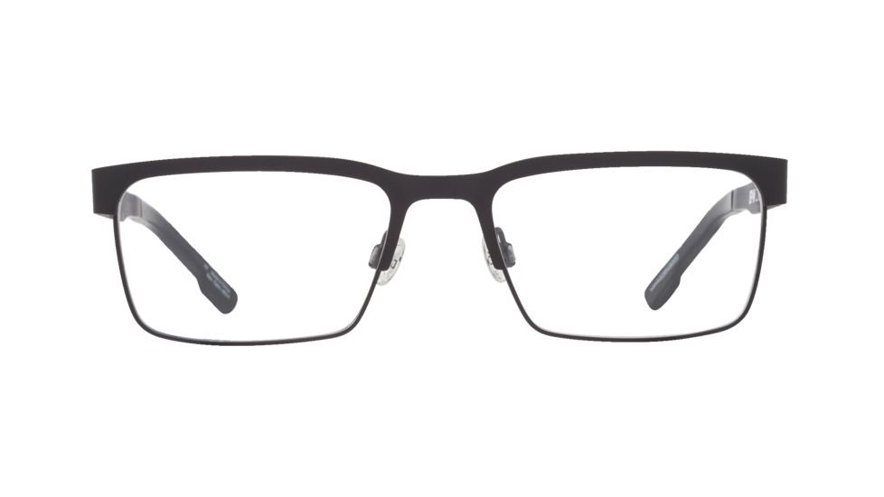 Spy Optic Jonah Single Vision Prescription Eyeglasses, Matte Black / Matte Black Frame, 573353849000SV
