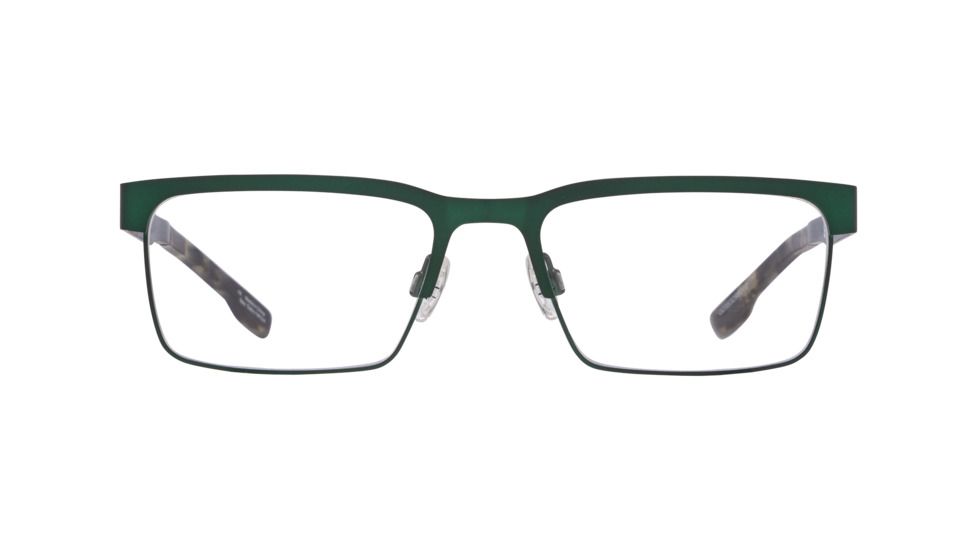 Spy Optic Jonah Single Vision Prescription Eyeglasses, Matte Forest/Matte Army Camo Tort Frame, 573353298000SV