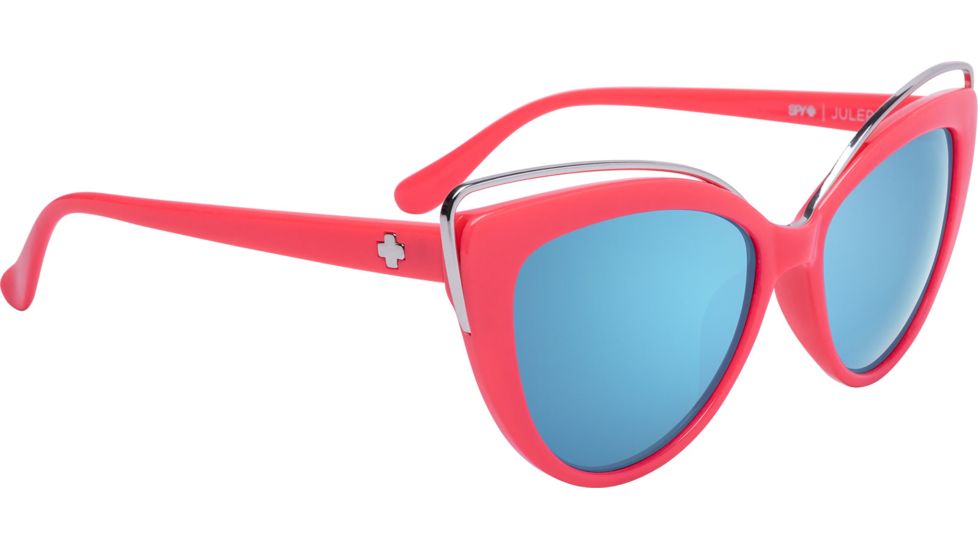 Spy Optic Julep Single Vision Prescription Sunglasses, Coral Frame, 6700000000005SV