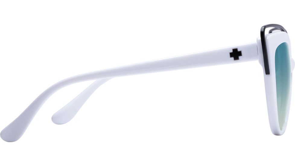 Spy Optic Julep Single Vision Prescription Sunglasses, White Frame, 6700000000006SV