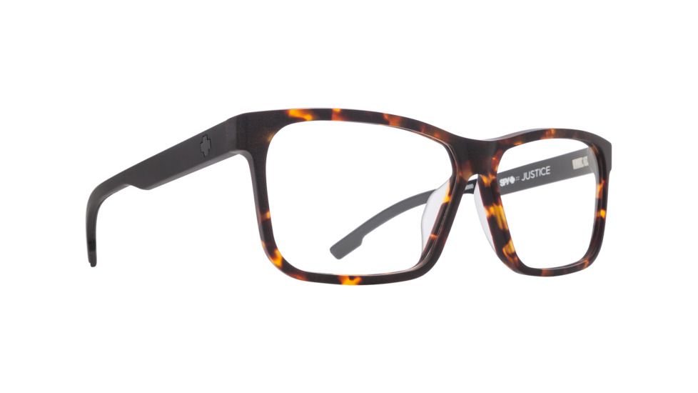 Spy Optic Justice Progressive Prescription Eyeglasses, Matte Classic Camo Tortoise/Matte Black Frame, 573472236000PR