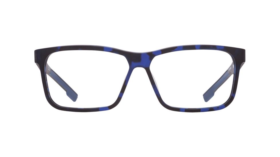 Spy Optic Justice Progressive Prescription Eyeglasses, Matte Navy Tortoise/Matte Black Frame, 573472268000PR