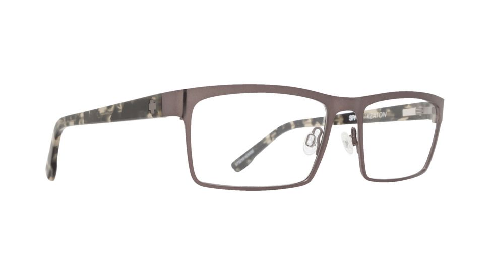 Spy Optic Keaton Progressive Prescription Eyeglasses, Gunmetal/ Army Camo Tortoise Frame-573255103000PR