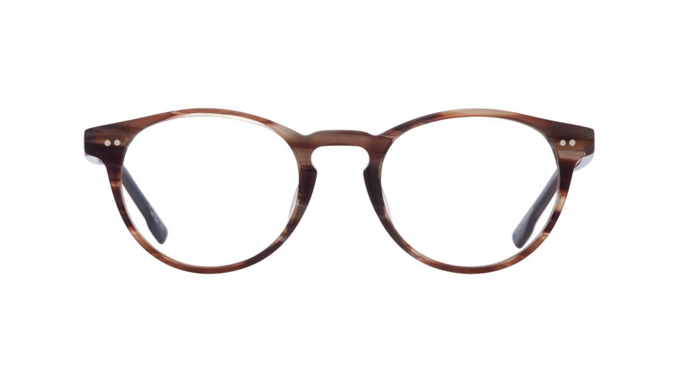 Spy Optic Kingsley Progressive Prescription Eyeglasses, Mocha Blue Stripe Frame, 573473308000PR