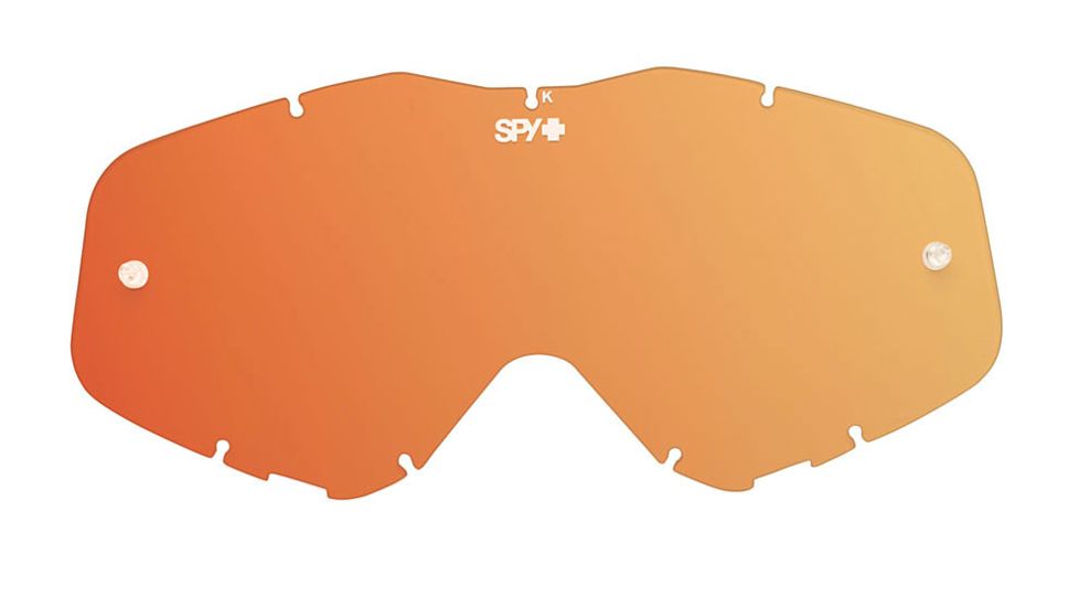 Spy Optic Klutch/Whip/Targa3 Replacement Lens, Smoke Red Spectra Antifog Lens
