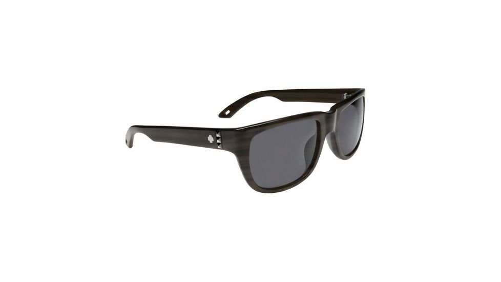 670413332129 Shiny Black Tortoise frame - Gray lenses