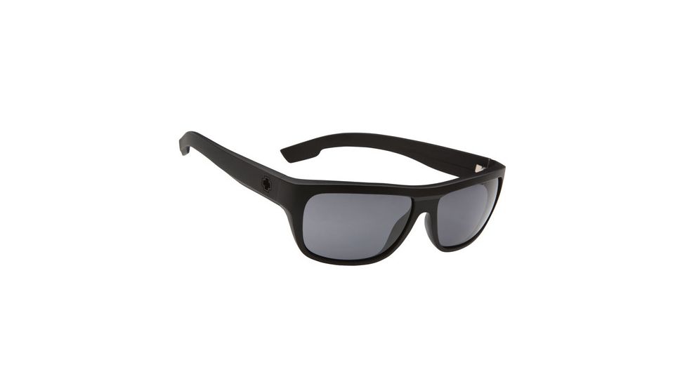 Spy Optic Lenox Sunglasses - Matte Black frame, Gray lenses 670415374129 670415374135