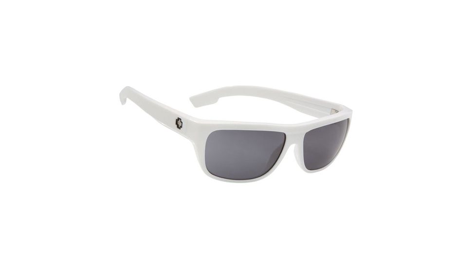 Spy Optic Lenox Sunglasses - White frame, Gray lenses 670415632129 670415632135