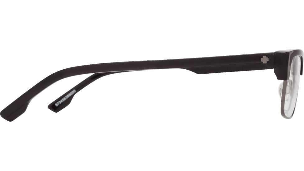 Spy Optic Lewis Bifocal Prescription Eyeglasses, Black/Gunmetal Frame, 573456388000BI