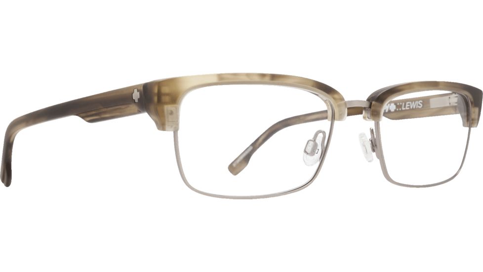 Spy Optic Lewis Bifocal Prescription Eyeglasses, Matte Green Smoke/Matte Gunmetal Frame, 573456665000BI
