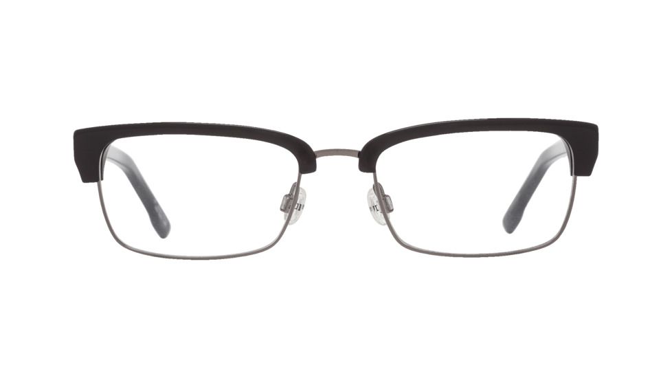 Spy Optic Lewis Bifocal Prescription Eyeglasses, Black/Gunmetal Frame, 573456388000BI