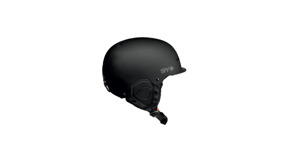 Spy Optic Lil Galactic Mips Eye Spy Matte Snow Helmet, Black, One Size, 74027