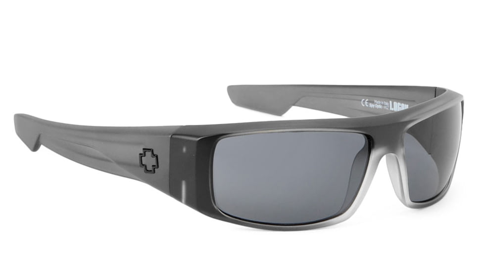 Spy Optic Logan Sunglasses w/ Black Ice Frame &amp; Grey Lens