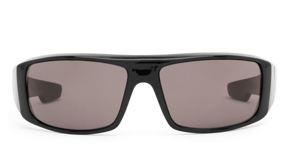 Spy Optic Logan Single Vision Prescription Sunglasses, Black Frame, Gray Lens-670939062129SV