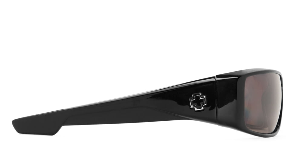 Spy Optic Logan Single Vision Prescription Sunglasses, Black Frame, Gray Lens-670939062129SV