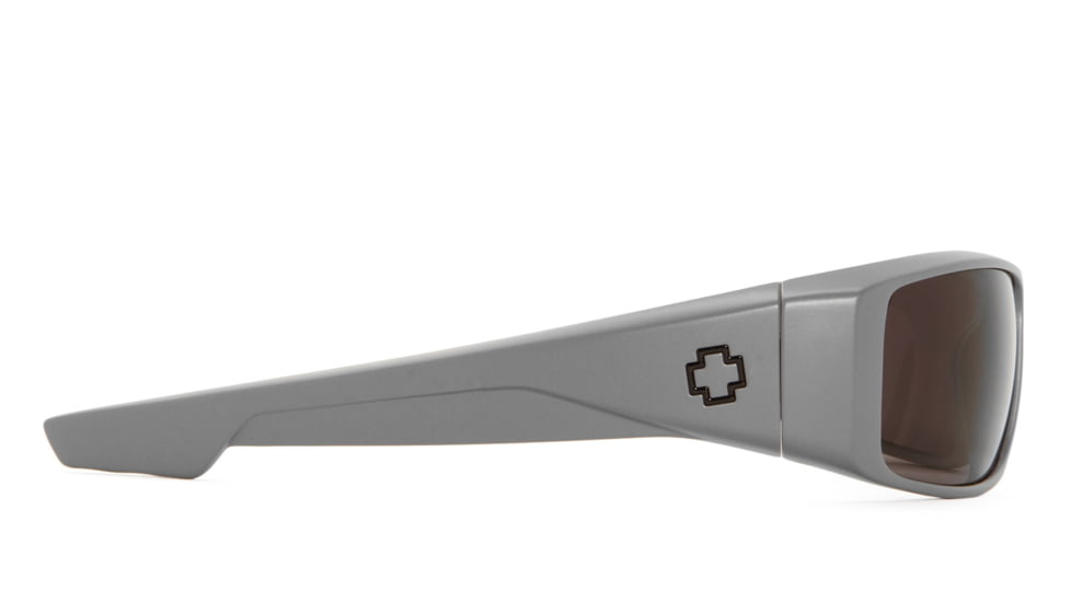 Spy Optic Logan Single Vision Prescription Sunglasses, Primer Gray Frame, Gray Lens-670939865129SV