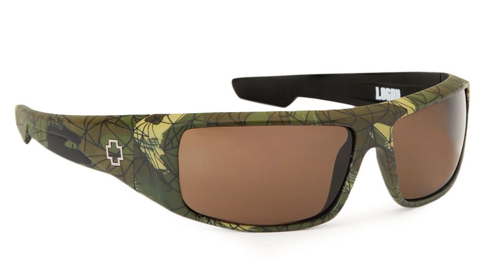 Spy Optic Logan Sunglasses w/ Special Ops Camo Frame &amp; Bronze Polarized Lens