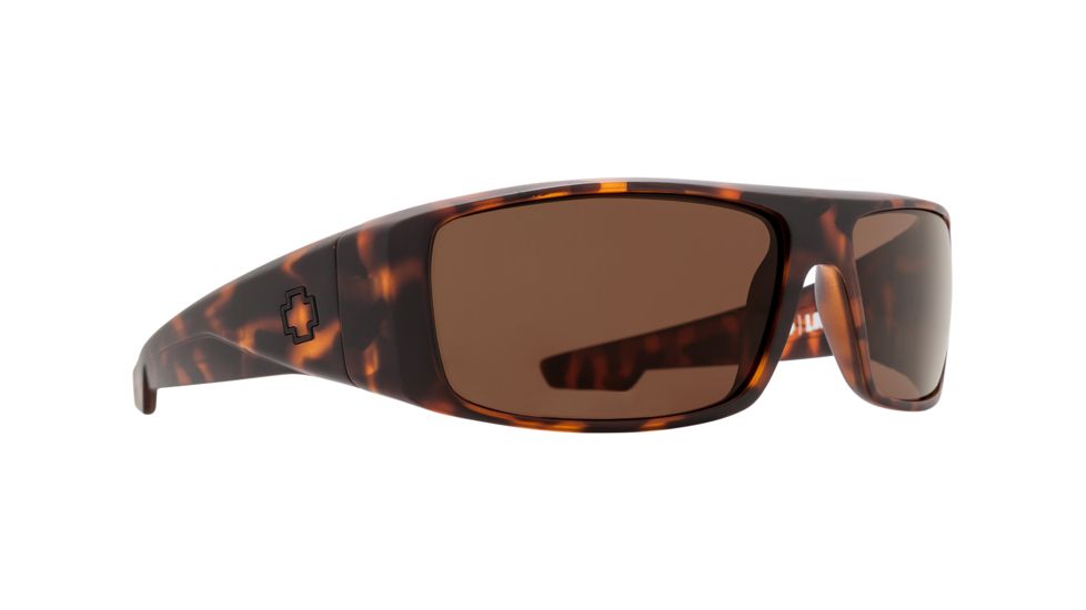 Spy Optic Logan Single Vision Prescription Sunglasses, Matte Camo Tortoise Frame - 670939995865SV