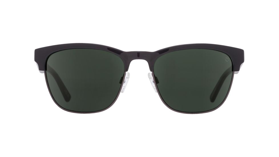 Spy Optic Loma Sunglasses, Black/Matte Gunmetal Frame, Happy Gray/Green Lens, 873498706863
