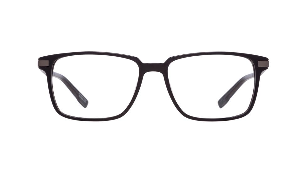 Spy Optic Major Bifocal Prescription Eyeglasses, Black Horn/Matte Gunmetal Frame, 573476473000BI