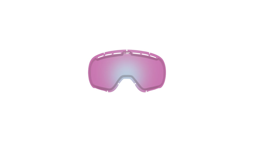 Spy Optic Marshall Lens for Snow Goggles, No Colour Reference Frame, Happy LL Pink w/ Blue Spectra Mirror, One Size, 162642
