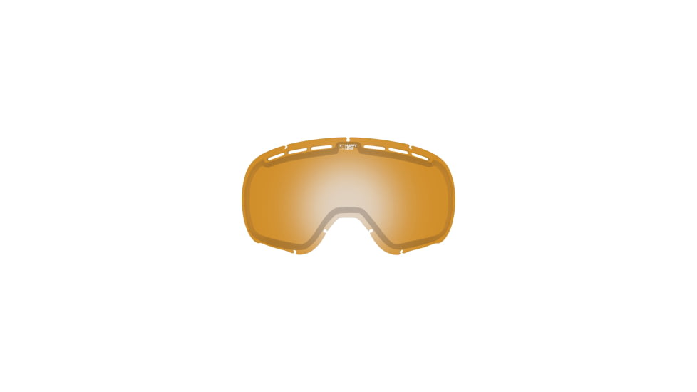 Spy Optic Marshall Lens for Snow Goggles, No Colour Reference Frame, Happy LL Persimmon w/ Lucid Silver, One Size, 162639