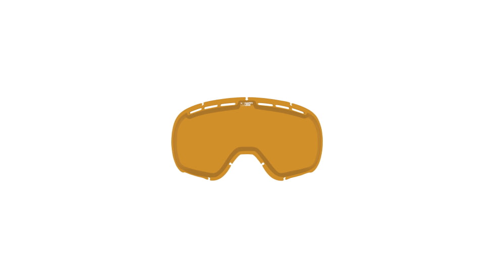 Spy Optic Marshall Lens for Snow Goggles, Persimmon Frame, Happy LL Persimmon, Medium, 44010