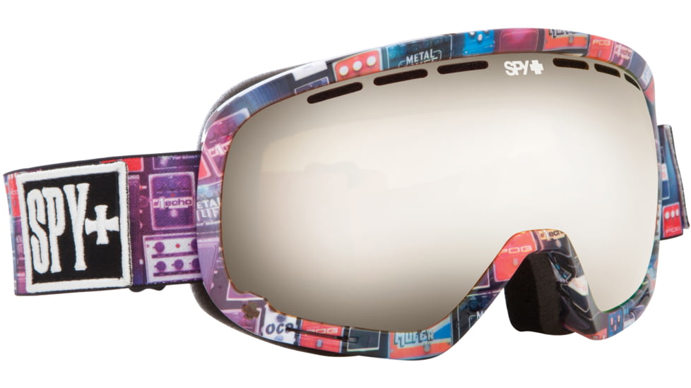 Spy Optic Marshall Snow Goggles - Volume 11 Frame and Bronze W/Silver Mirror +Persimmon Lens 313013771983