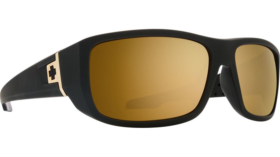 Spy Optic MC3 Progressive Prescription Sunglasses, 25 Anniv Matte Black Gold Frame, 6700000000028PR