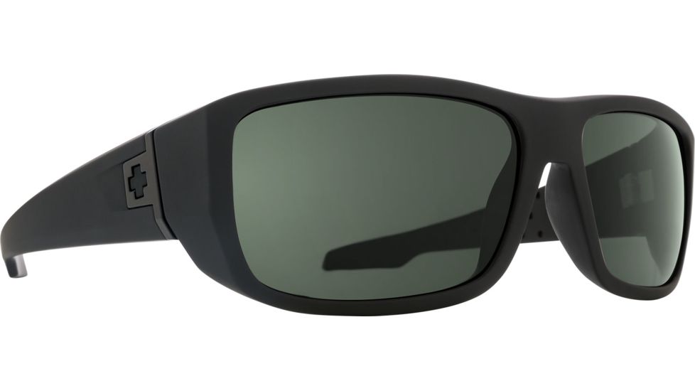 Spy Optic MC3 Progressive Prescription Sunglasses, Soft Matte Black Frame, Polarized, 6700000000027PR