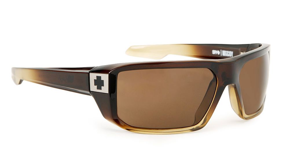 Spy Optic Mccoy Single Vision Prescription Sunglasses - Bronze Fade Frame 573012130000RX