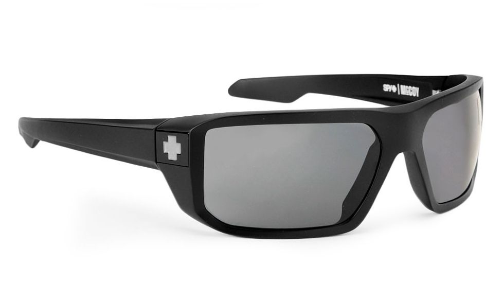 Spy Optic Mccoy Single Vision Prescription Sunglasses - Matte Black Frame 573012374000RX