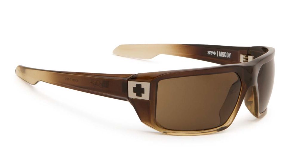 Spy Optic McCoy Progressive Prescription Sunglasses, Bronze Fade Frame, Bronze Lens-673012130069PR