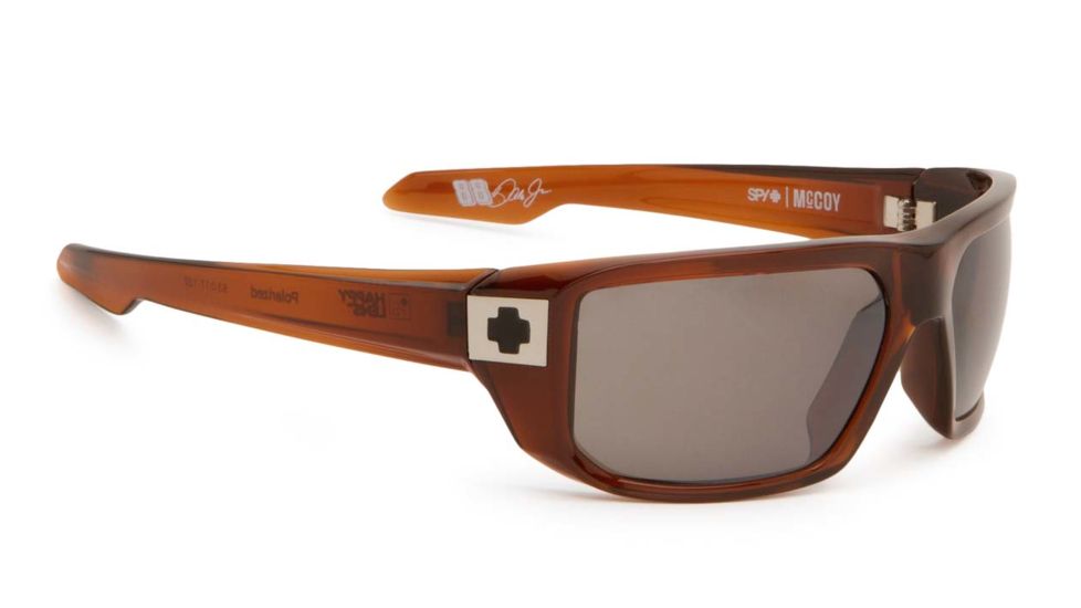 Spy Optic McCoy Progressive Prescription Sunglasses, Brown Ale Frame, Happy Bronze Polarized w/Black Mirror Lens, Polarized-673012139832PR