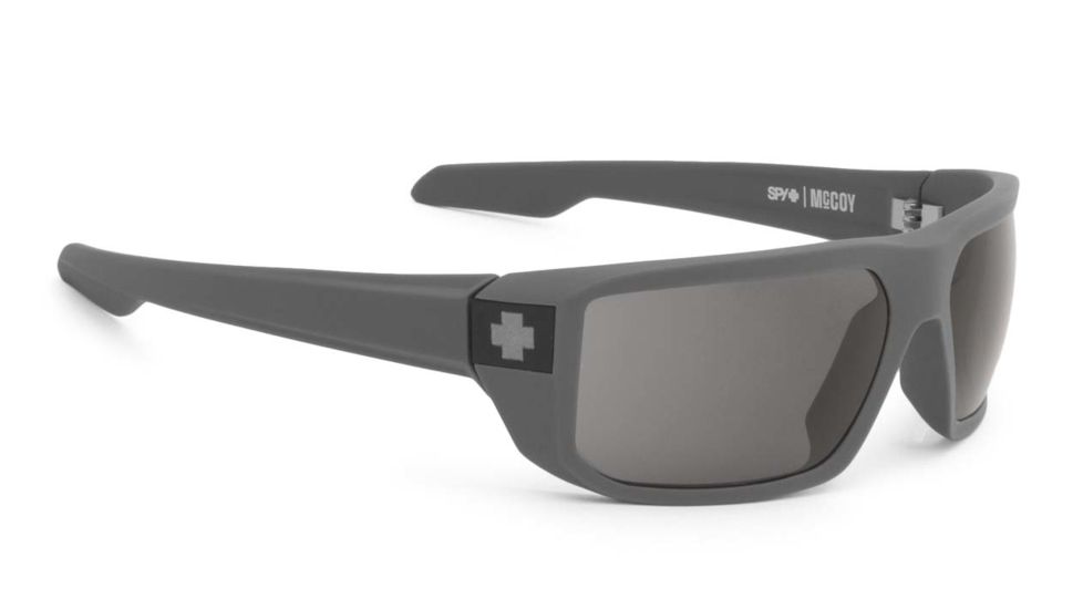 Spy Optic McCoy Progressive Prescription Sunglasses, Primer Grey Frame, Grey Lens-673012235129PR