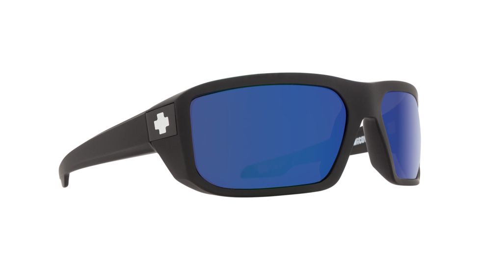 Spy Optic Mccoy Progressive Prescription Sunglasses, Matte Black Frame, 673012374280PR