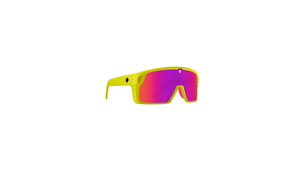 Spy Optic Monolith Matte Neon Sunglasses, Yellow, One Size, 91626