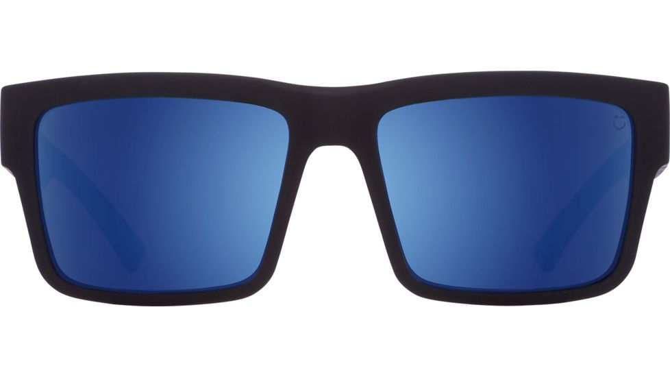 Spy Optic Montana Bifocal Prescription Sunglasses, AF Soft Matte Black/Navy Tortoise Frame, 183528973503BI