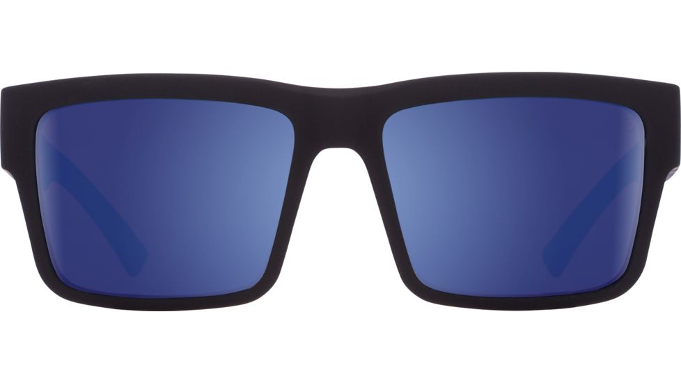 Spy Optic Montana Bifocal Prescription Sunglasses, Soft Matte Black/Navy Tort Frame, 673407845503BI