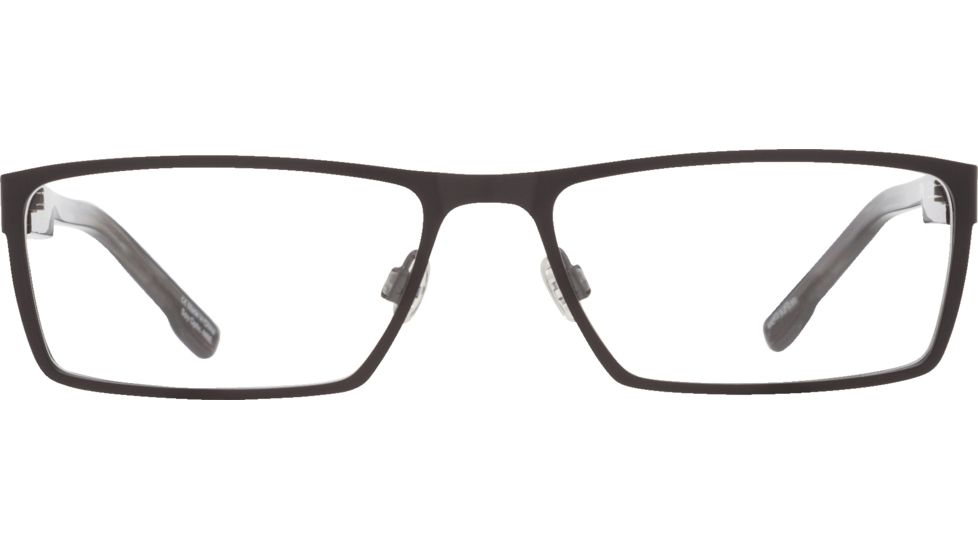 Spy Optic Nelson Progressive Prescription Eyeglasses, Matte Black/Gray Smoke Frame, 573444626000PR