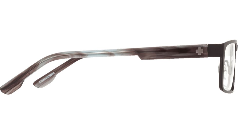 Spy Optic Nelson Progressive Prescription Eyeglasses, Matte Black/Gray Smoke Frame, 573444626000PR