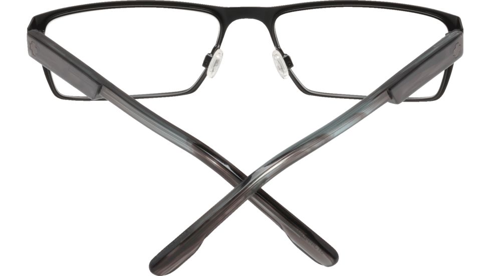 Spy Optic Nelson Progressive Prescription Eyeglasses, Matte Black/Gray Smoke Frame, 573444626000PR