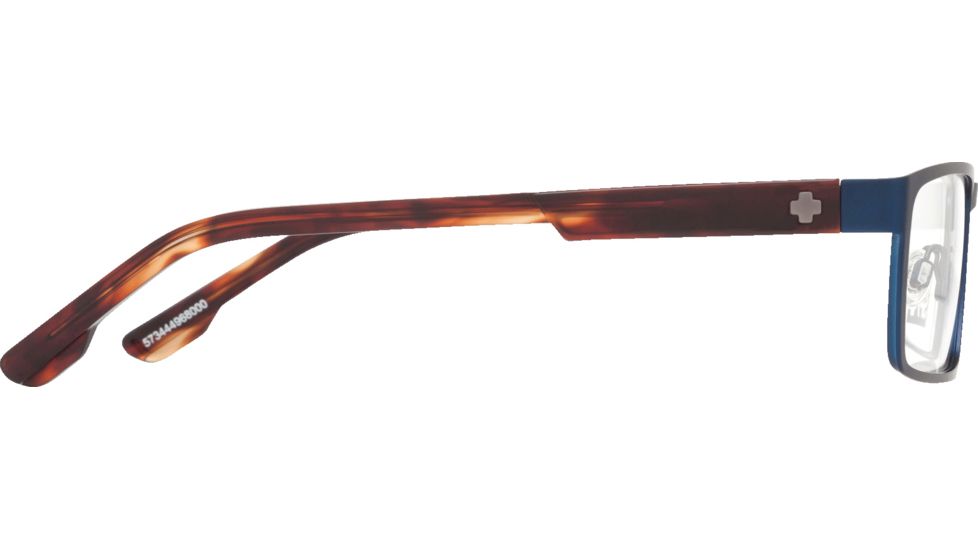 Spy Optic Nelson Progressive Prescription Eyeglasses, Matte Navy/Dark Tort Frame, 573444968000PR