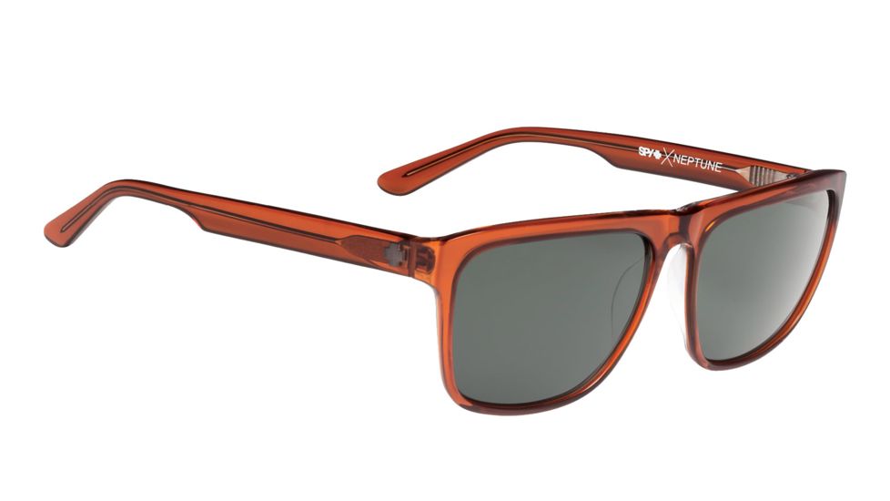 Spy Optic Neptune Progressive Prescription Sunglasses, Trans Sepia Frame, 673219812863PR