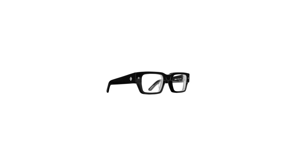 Spy Optic Oslind 48 Men's Sunglasses, Black Frame, Demo w/ Spy+ Lens Print Lens, Extra Small, 115706