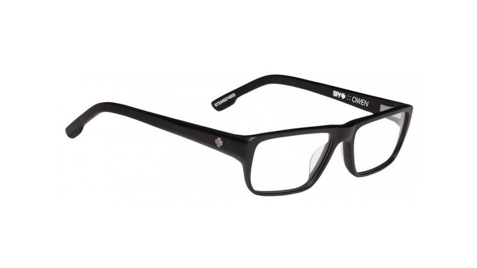 Spy Optic Owen Progressive Prescription Eyeglasses, Matte Black Frame, 573349374000PR