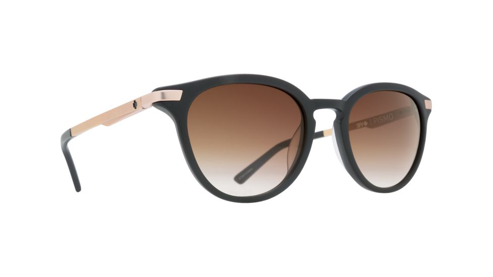 Spy Optic Pismo Progressive Prescription Sunglasses, Matte Black/Rose Gold Frame, 873501779355PR