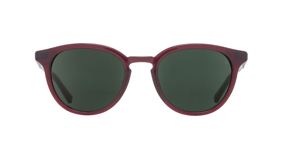 Spy Optic Pismo Progressive Prescription Sunglasses, Translucent Garnet Frame, 873501788863PR