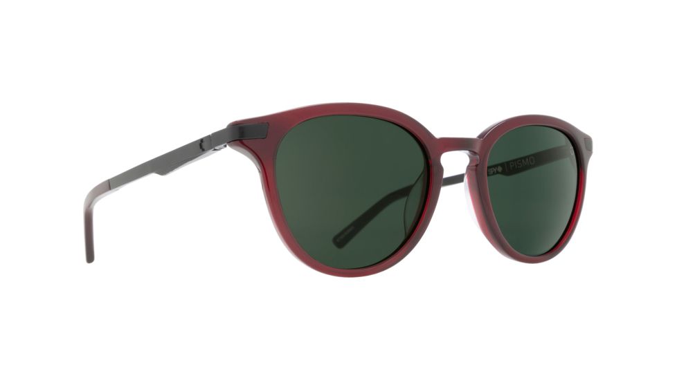Spy Optic Pismo Progressive Prescription Sunglasses, Translucent Garnet Frame, 873501788863PR